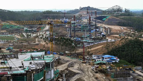 Pembangunan IKN Berlanjut, 2.200 Pekerja Konstruksi Tidak Akan Diberhentikan
