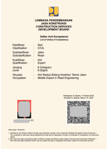 Pencabutan SKK Konstruksi