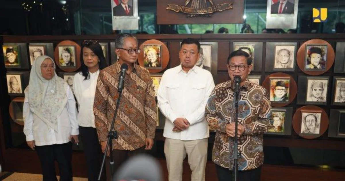 Kolaborasi Menteri PU dan Gubernur DKI Tangani Banjir di Jakarta