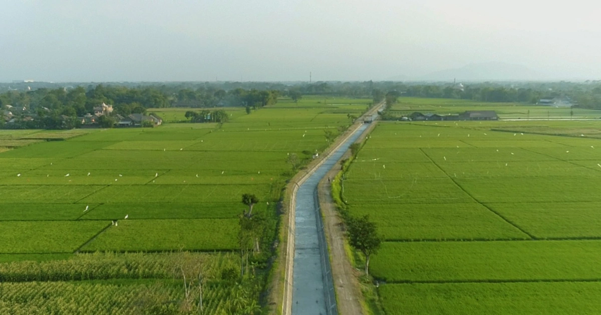Rp 6 Triliun Digelontorkan, Pemerintah Pacu Pembangunan Irigasi Demi Swasembada Pangan