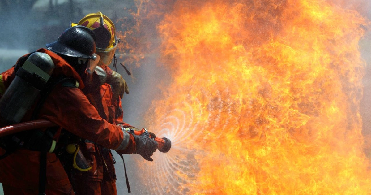 Kebakaran di Proyek LRT