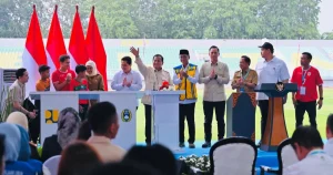 Peresmian 17 Stadion Berstandar FIFA oleh Presiden Prabowo
