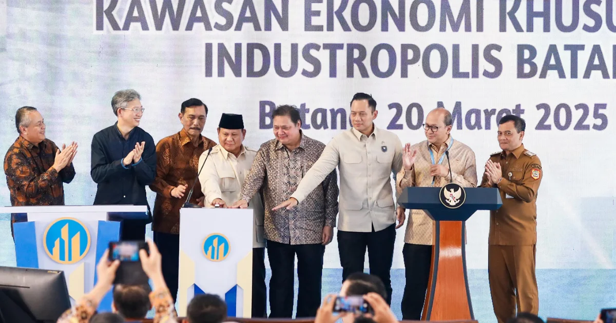 Prabowo Resmikan KEK Industropolis Batang, Lanjut Pantau Proyek China Rp 16 Triliun