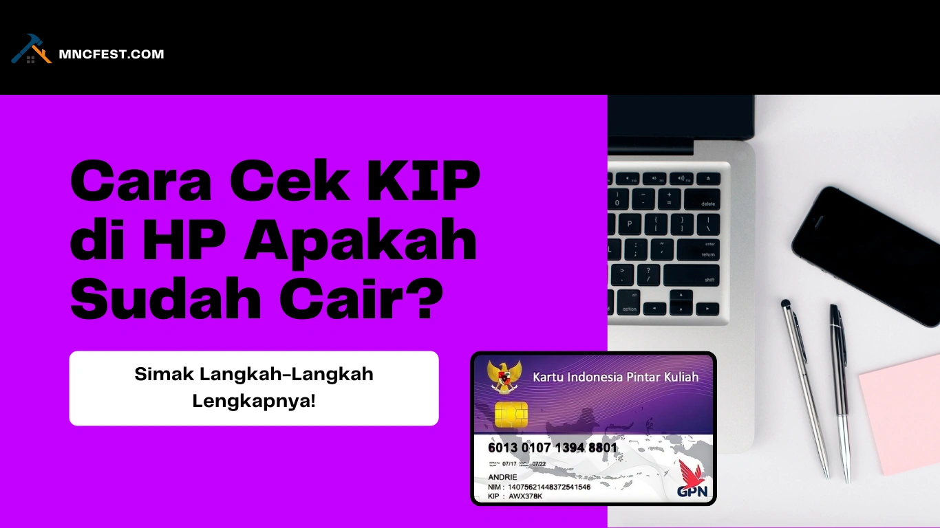 cara cek kip di hp apakah sudah cair